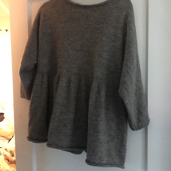 Lauren manoogian swing top sweater 70%alpaca - Picture 2 of 7